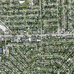 Broward Estates map(satellite map)