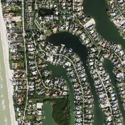 Port Royal Florida High Resolution Satellite Map