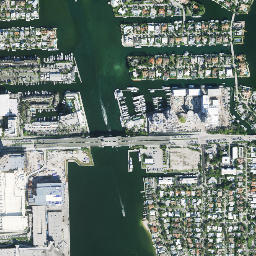 Harbor Heights Florida High Resolution Satellite Map