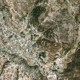 Guadalupe y Calvo map(satellite map)