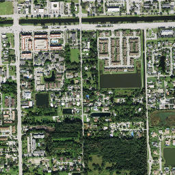 Davie map(satellite map)