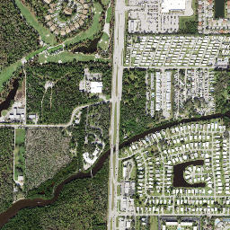 Belle Meade Florida High Resolution Satellite Map