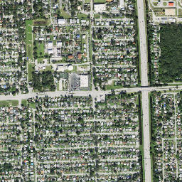 Sunshine Park Florida High Resolution Satellite Map