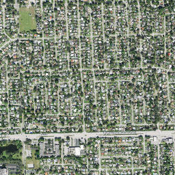 Fleetwood Manor Florida High Resolution Satellite Map