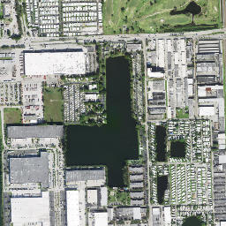 Pembroke Park map(satellite map)