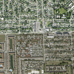 Lake Forest map(satellite map)