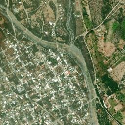 Higueras Nuevo León map(satellite map)