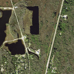Copeland Florida High Resolution Satellite Map