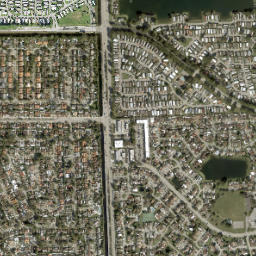 Royal Country Florida High Resolution Satellite Map