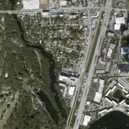 Ojus Florida High Resolution Satellite Map