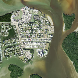 Goodland Florida High Resolution Satellite Map