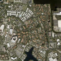 Miami Lakes map(satellite map)