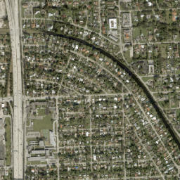 Golden Glades map(satellite map)