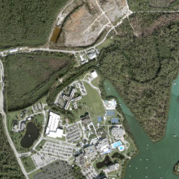 Interama Florida High Resolution Satellite Map