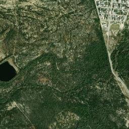 El Saladito map(satellite map)