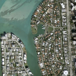 Bal Harbour map(satellite map)