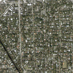Biscayne Park map(satellite map)