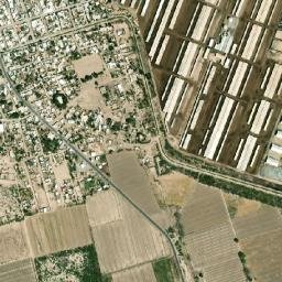 El Lucero map(satellite map)