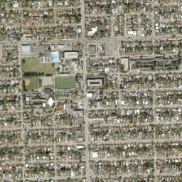 Hialeah, Florida High Resolution Satellite Map
