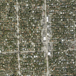 Miami Shores map(satellite map)