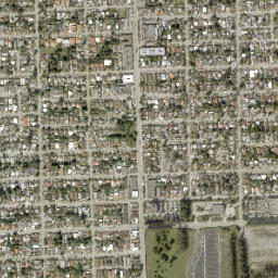 Hialeah map(satellite map)