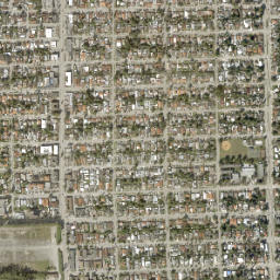 Hialeah Trailer Park Florida High Resolution Satellite Map