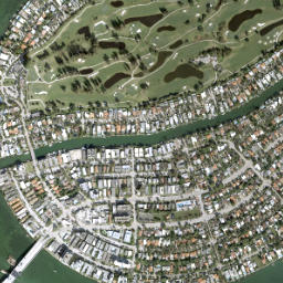 Isle of Normandy map(satellite map)