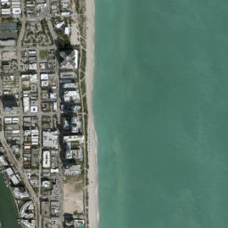 Atlantic Heights Florida High Resolution Satellite Map