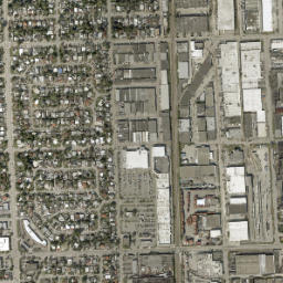 Sun-Tan Village Florida High Resolution Satellite Map