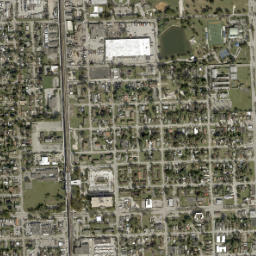 Gladeview map(satellite map)