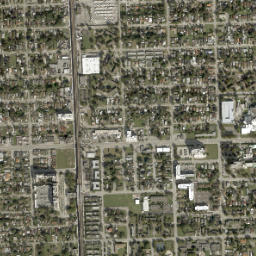 Brownsville map(satellite map)