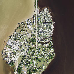 Chokoloskee Florida High Resolution Satellite Map