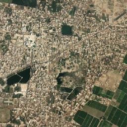 Bhit Shah map(satellite map)