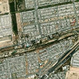 Los Parques map(satellite map)