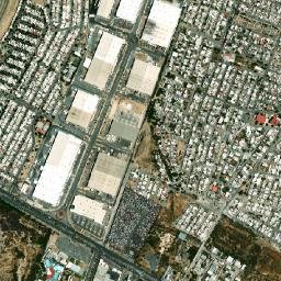 Mitras Poniente map(satellite map)