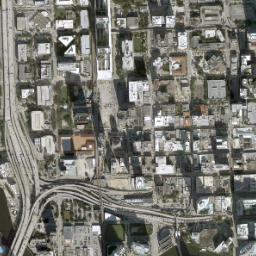 Miami map(satellite map)