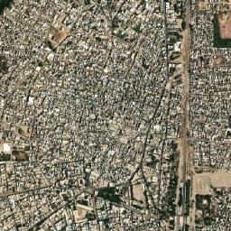 Tando Adam map(satellite map)
