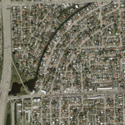 Flagami map(satellite map)