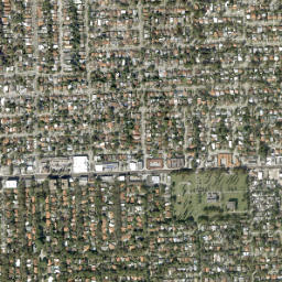 Gables Trailer Park Florida High Resolution Satellite Map