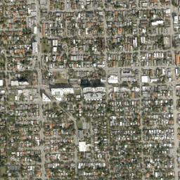 Little Havana Florida High Resolution Satellite Map