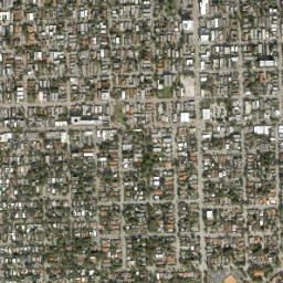 Latin Quarter Florida High Resolution Satellite Map