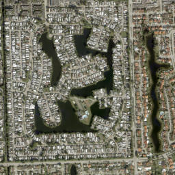 Tamiami map(satellite map)
