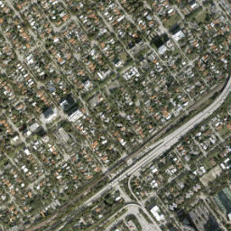 The Roads Florida High Resolution Satellite Map