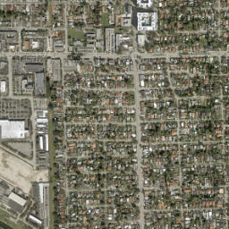 Coral Terrace map(satellite map)