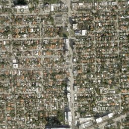 The Pines Florida High Resolution Satellite Map
