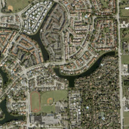 Kendale Lakes map(satellite map)