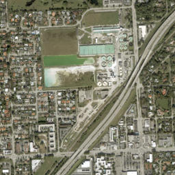 Sunset Corners Florida High Resolution Satellite Map