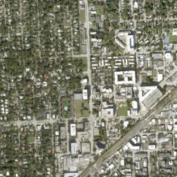 South Miami map(satellite map)