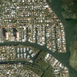 Sunrise Harbor Florida High Resolution Satellite Map