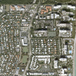 Key Biscayne map(satellite map)
